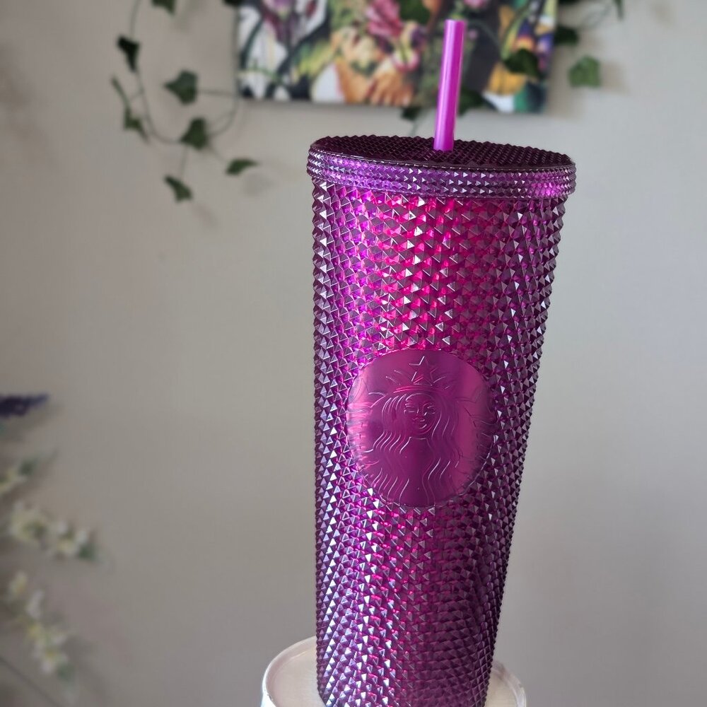 Berry Bling Diamond Studded Tumbler